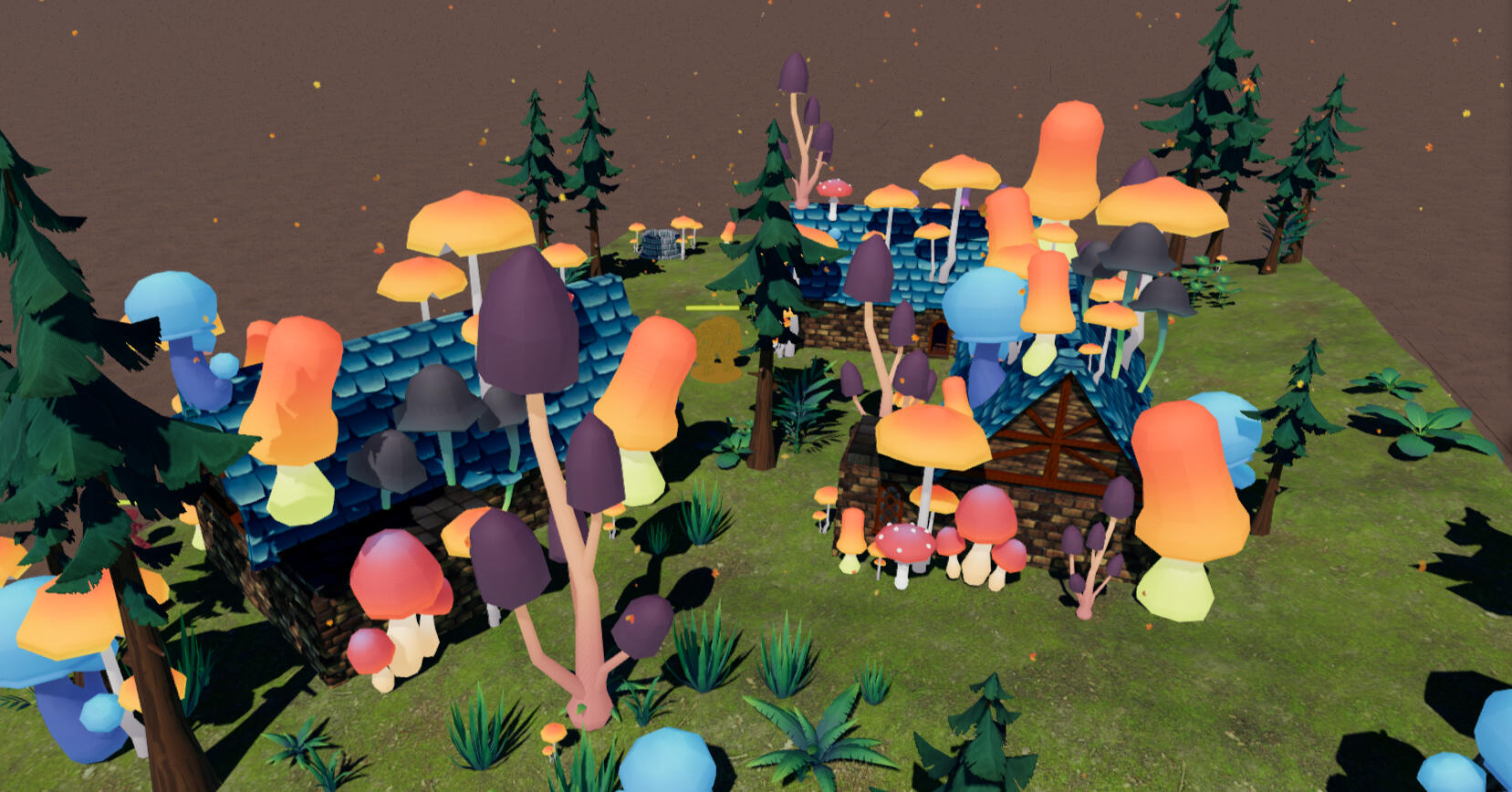 Village taken by Myconids Village taken by Myconids